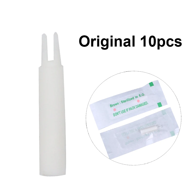 Disposable Needles Tube on Sunshine Tattoo Machine G-8650 for Giant Sun G9-9740 Permanent Makeup Machine Tattoo Accesories 10pcs