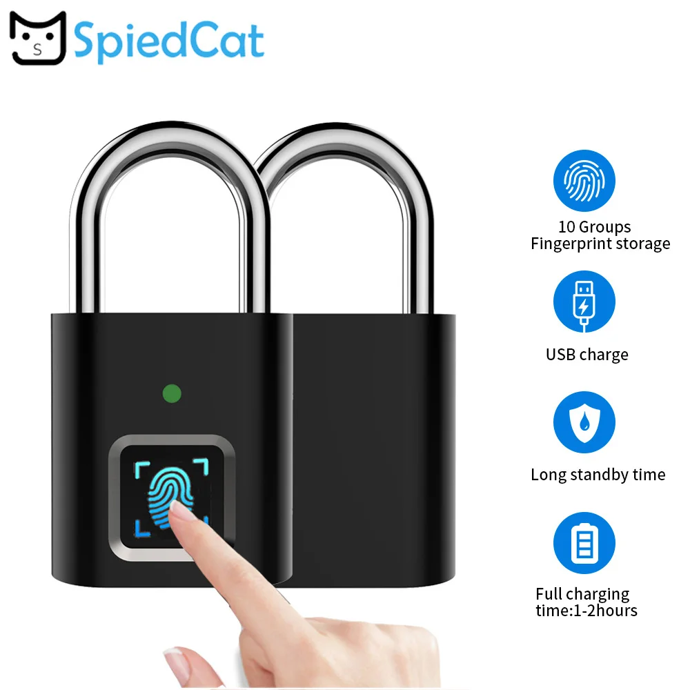 Умный мини электронный защитный чехол без ключа с защитой от кражи замок для