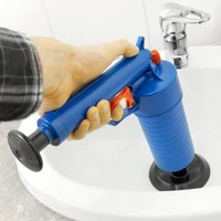 air power drain blaster gun high pressure powerful manual sink plunger opener cleaner pump for bath toilets bathroom accessories