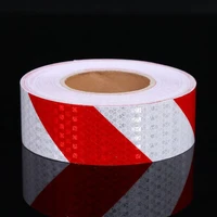 5cmx50m high visibility self adhesive pvc reflective safety tape road traffic construction site reflective sign sticker