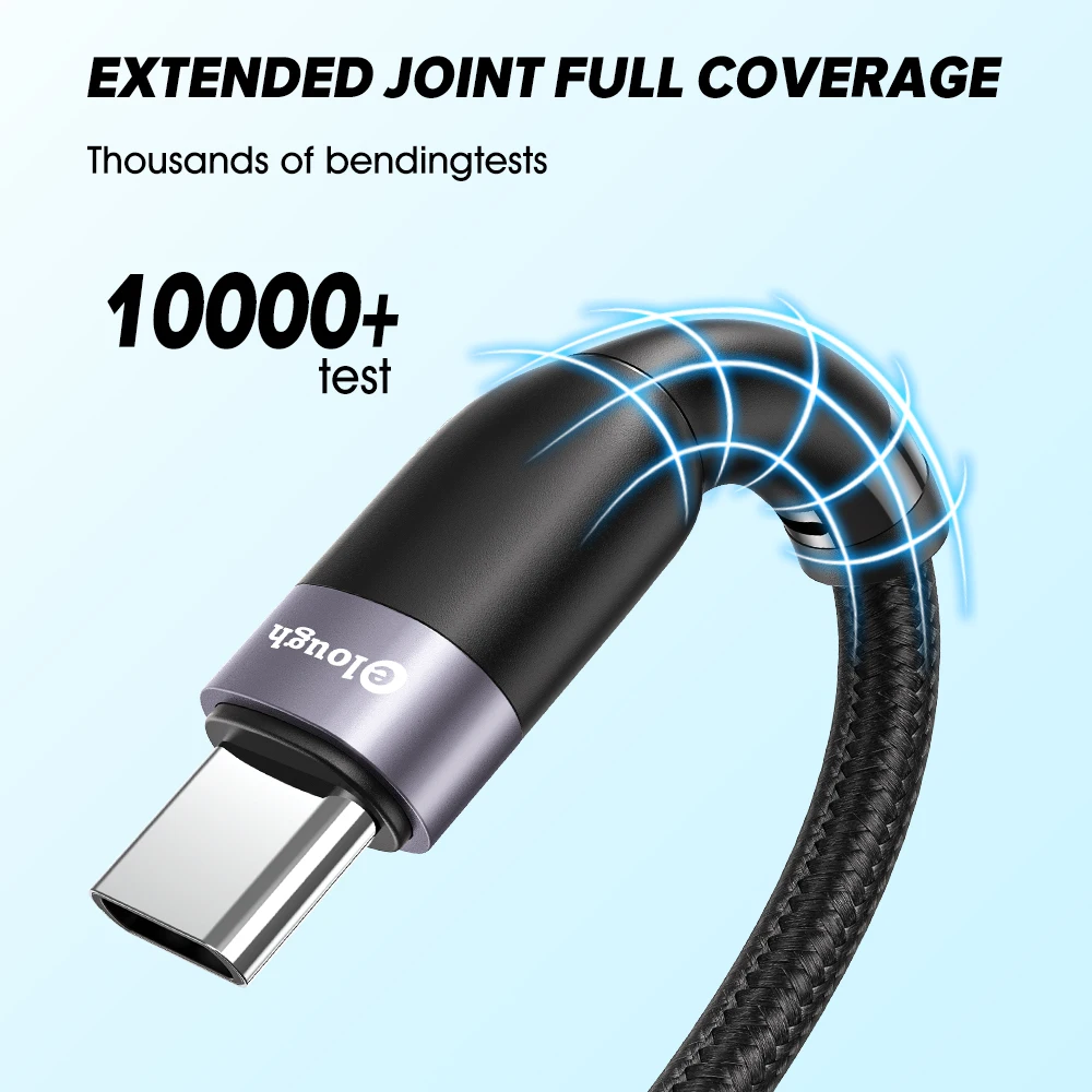 Кабель зарядный Elough USB Type-C 3 а с поддержкой быстрой зарядки