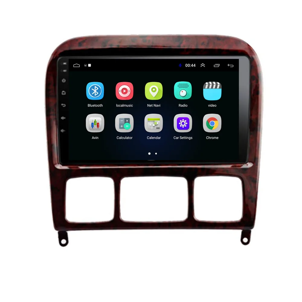 8 &quotчетырехъядерный 1024*600 HD экран Android 10 Автомобильный gps Радио навигатор для Benz S