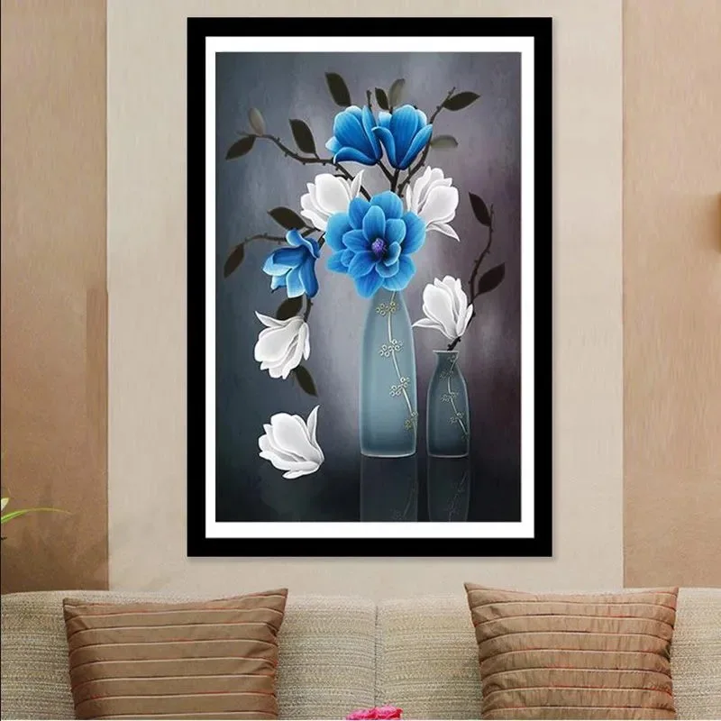 

Diamond embroidery paintings 5D DIY Cross stitch Chinese style Background decoration of living room, dining room and bedroom