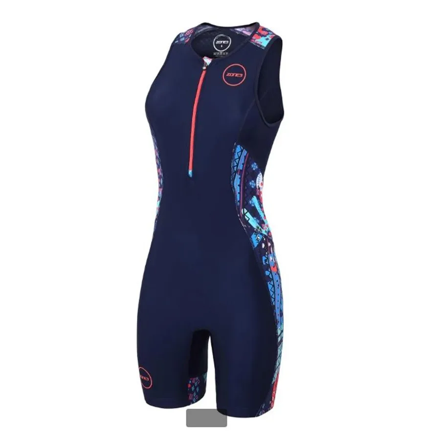 Zone3 Триатлон Велоспорт Джерси без рукавов Одежда для женщин кожа костюм