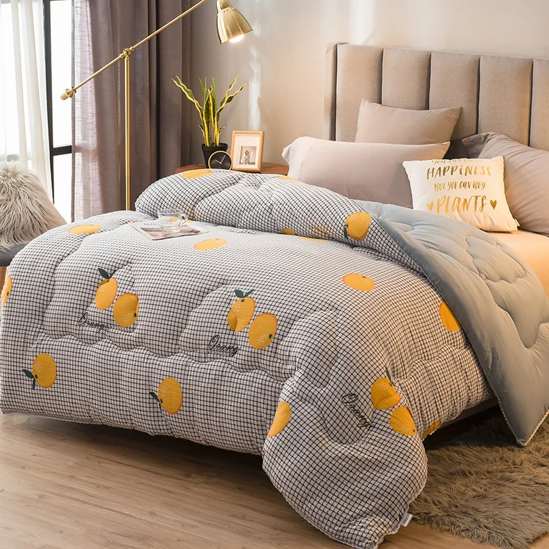 

Высококачественное удобное роскошное утолщенное зимнее теплое одеяло, качественное стеганое одеяло, домашний текстиль, постельное белье, ...