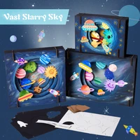diy vast starry sky craft toys for children creative handmade educational arts and crafts for kids interactive educational toys