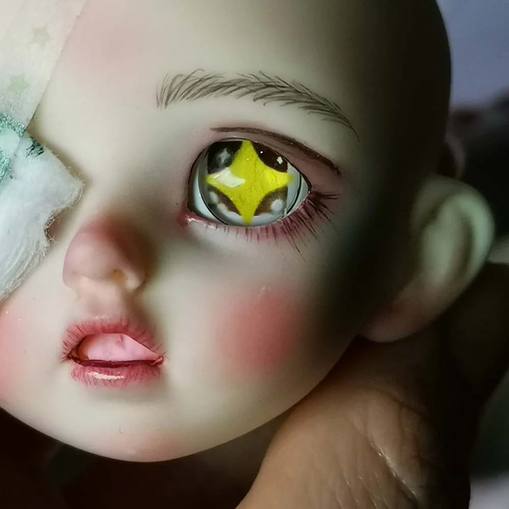 Мультфильм Звездные глаза Minifee Paola Reina куклы желтые 12 мм 14 22 20 dollfie dream кукла mdd