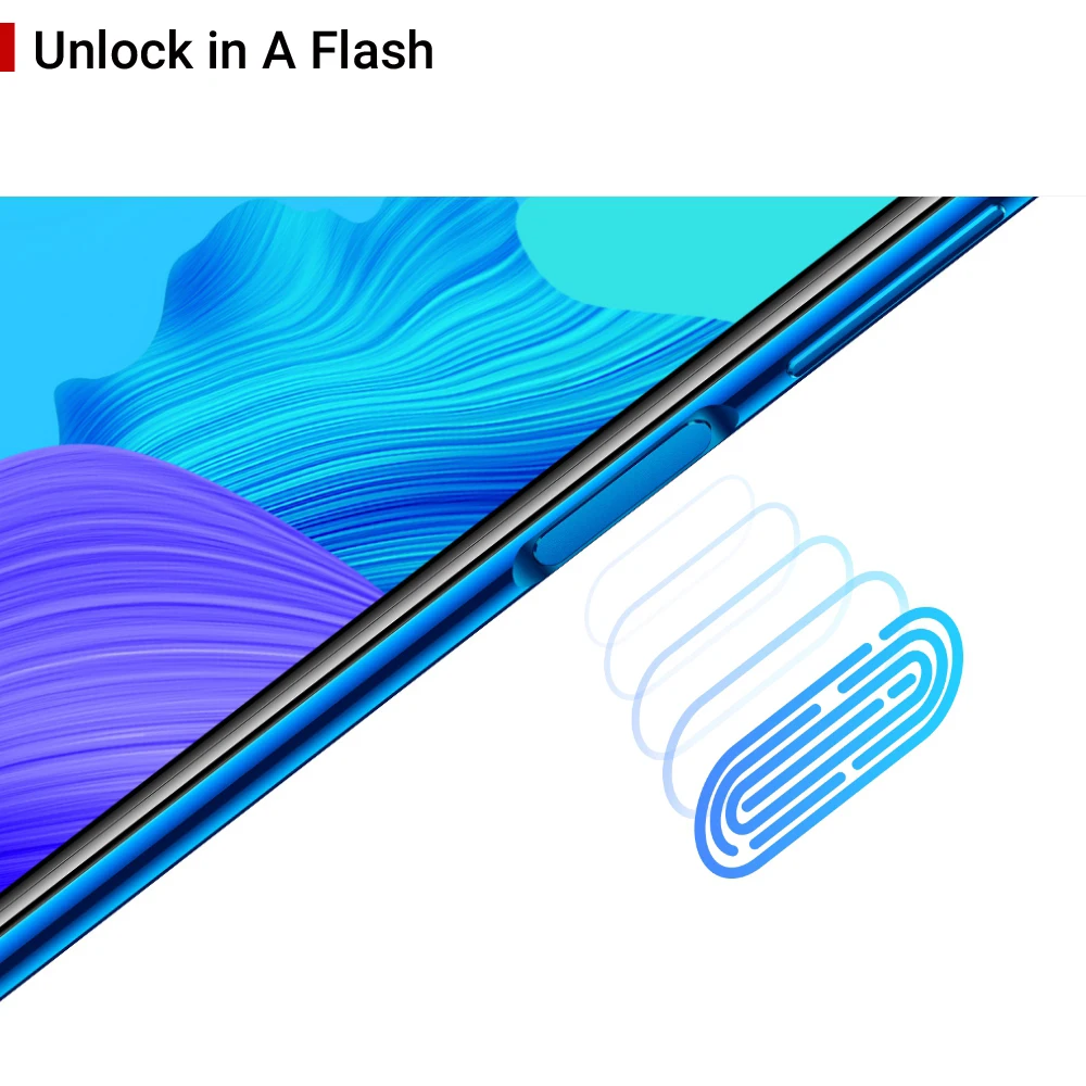 Для Huawei Nova/5T 8GB 128 ГБ глобальная версия NFC мобильный телефон 48MP камера Kirin 980