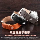 Ремешок из натуральной кожи для часов Omega Mido Tissot CK, мужские и женские, кожаный ремешок для часов 18 20 22 мм