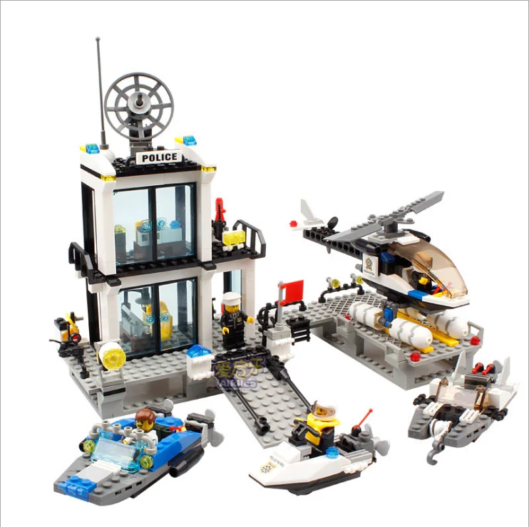 Конструктор полицейский участок Детский конструктор | Игрушки и хобби