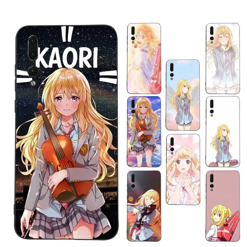 

Your Lie in April Phone Case For Huawei P9 P10 P30lite p30 20pro p40lite P30 Soft Silicone Capa