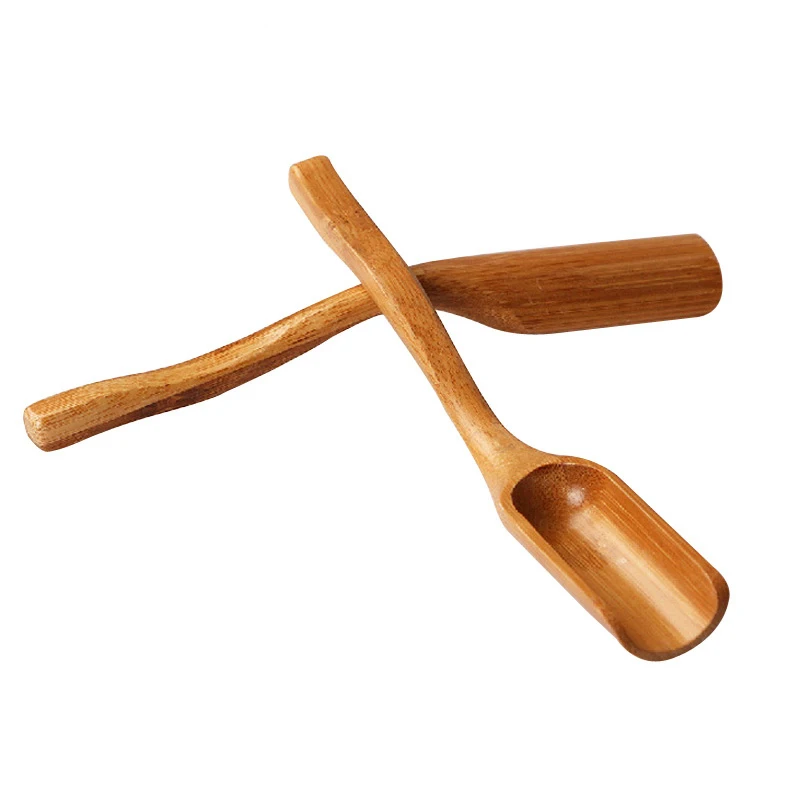 Vacclo 1 шт. натуральная бамбуковая чайная ложка медовый соус сахарные деревянные