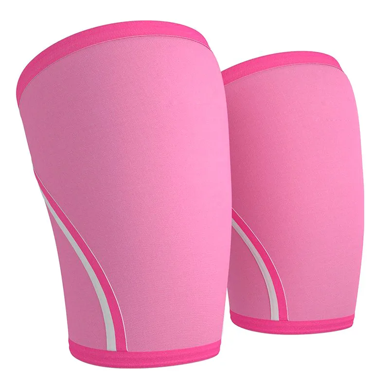 Лучшая горячая Распродажа 1 пара протекторы для колена 7 мм неопреновые рукава