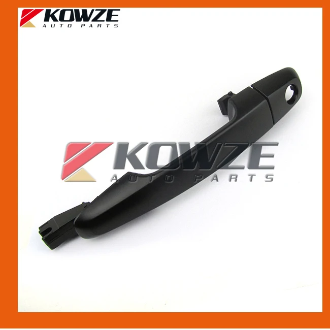 Один комплект простая черная Наружная ручка для наружной двери Mitsubishi Pickup Triton L200