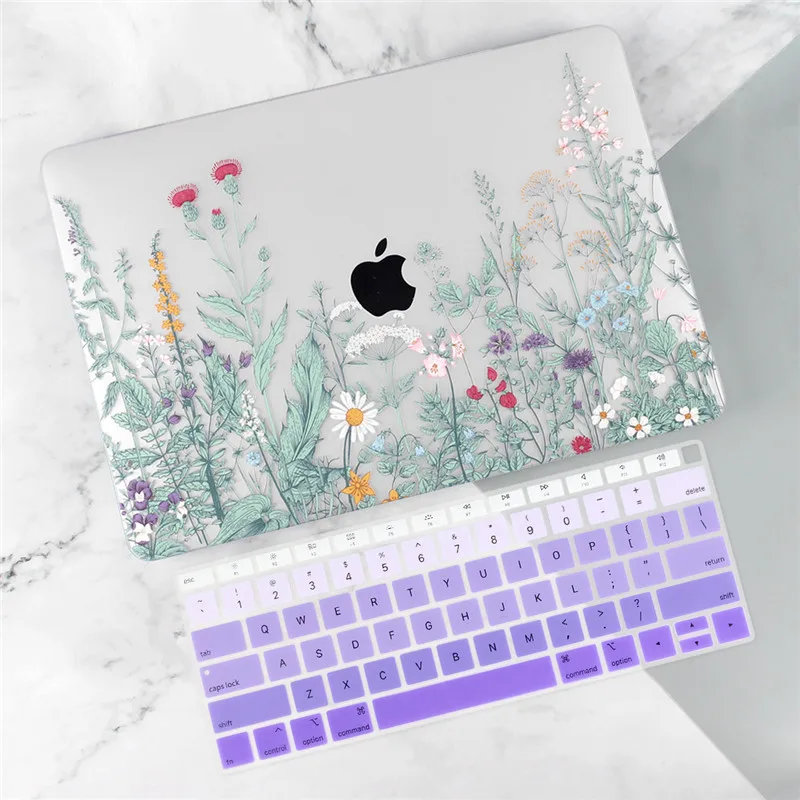 J265 Чехол для ноутбука MacBook Air 12 11 Pro 13 15 retina A1502 mac book 12 13 1" Touch bar A1708 A2159 A1989 жесткий чехол - Цвет: J265