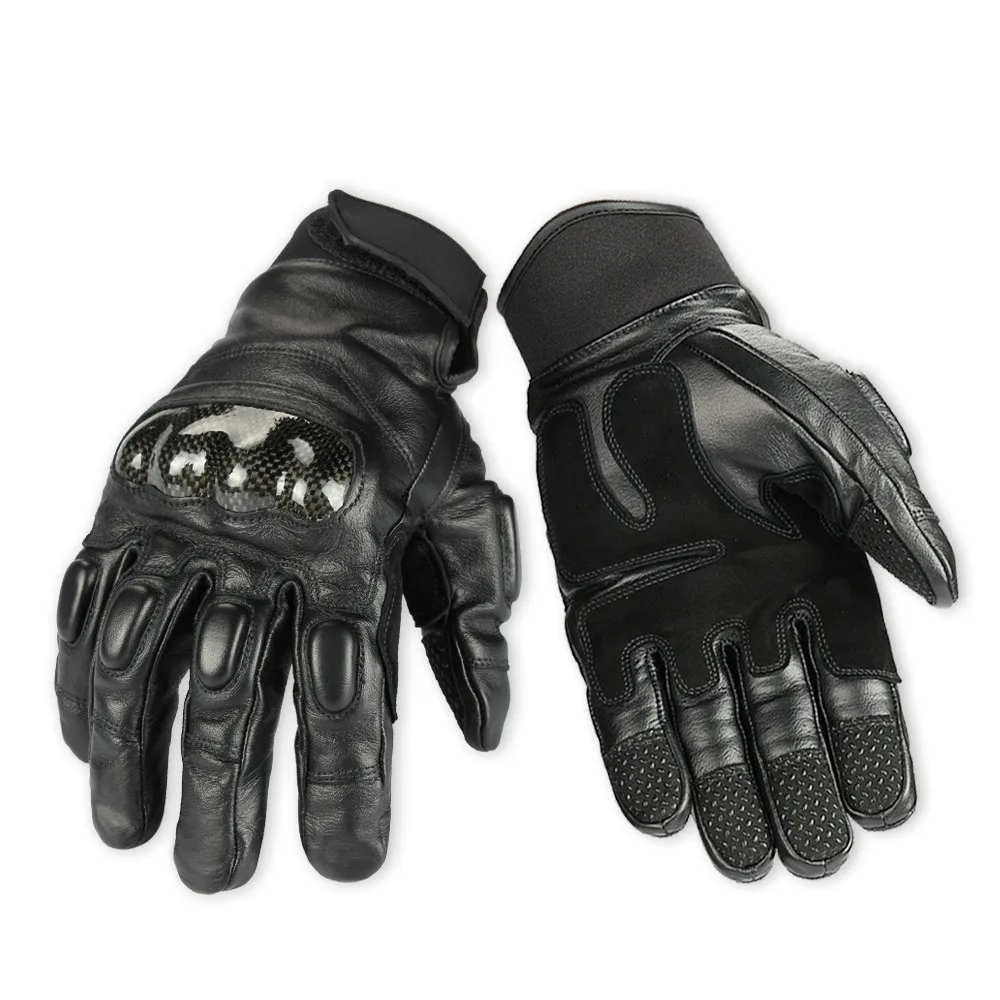 

New Arrival Motorcycle Gloves Genuine Cowhide Leather Motocross Motorbike Biker Racing Car Riding Moto Gloves Men