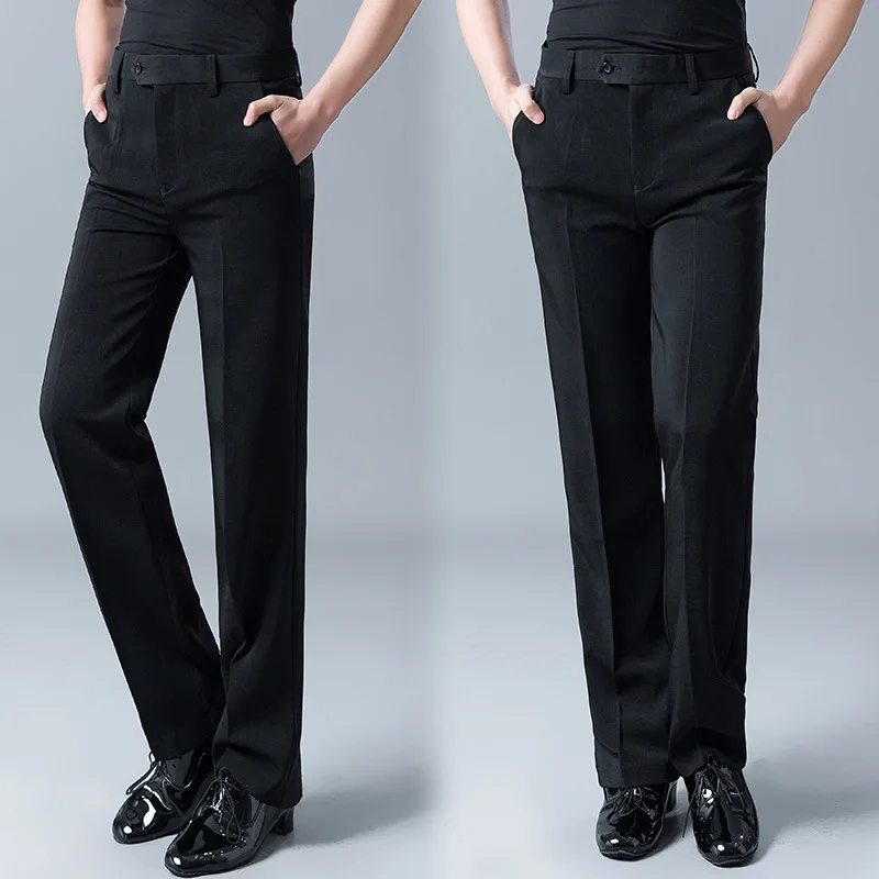 Брюки мужские для латиноамериканских танцев профессиональные современные брюки