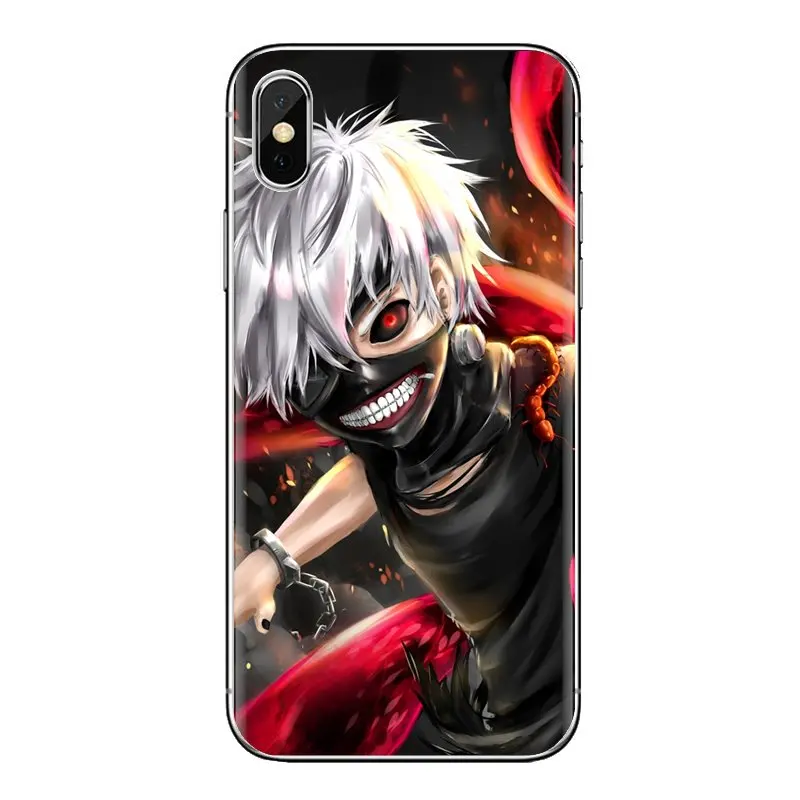 Силиконовый чехол аниме kaneki ken для samsung Galaxy S2 S3 S4 S5 MINI S6 S7 edge S8 S9 Plus Note 2 3 4 5 8 Coque Fundas |