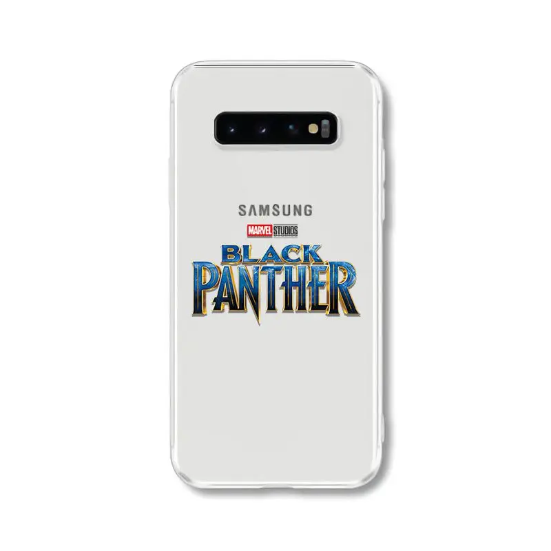 Yinuoda Marvel Черная пантера хит продаж Модный чехол для телефона samsung S10 S6 edge S6edge Plus S7 S8