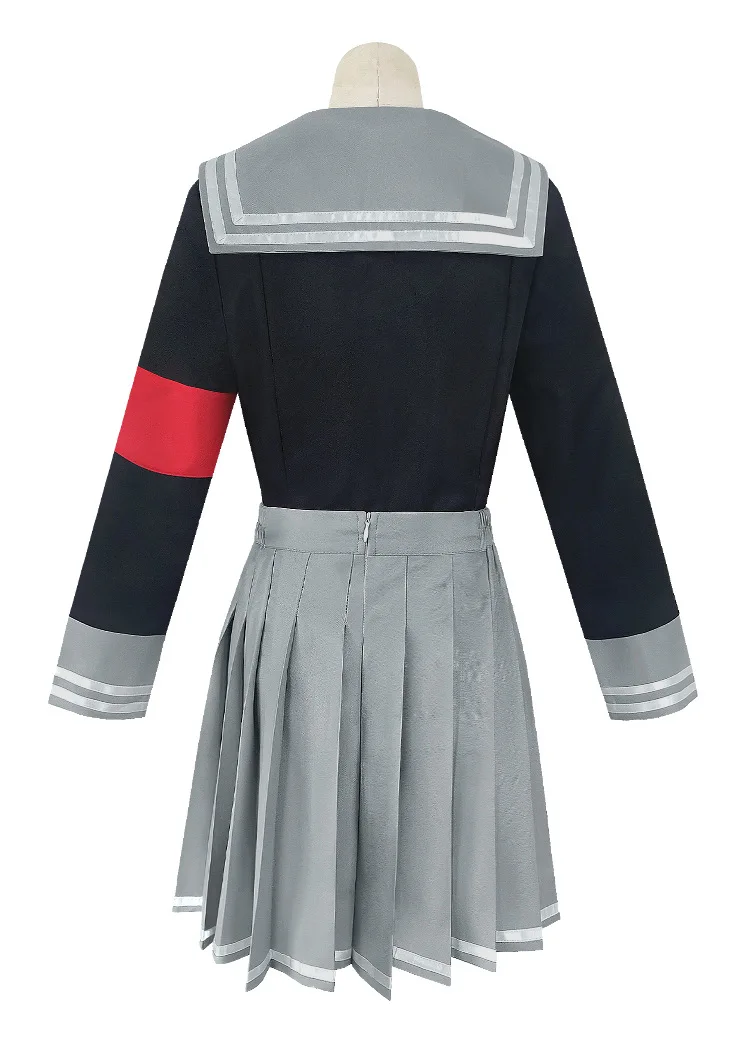 Костюм для косплея из аниме дангана ронпа Пеко пекояма униформа JK девочек