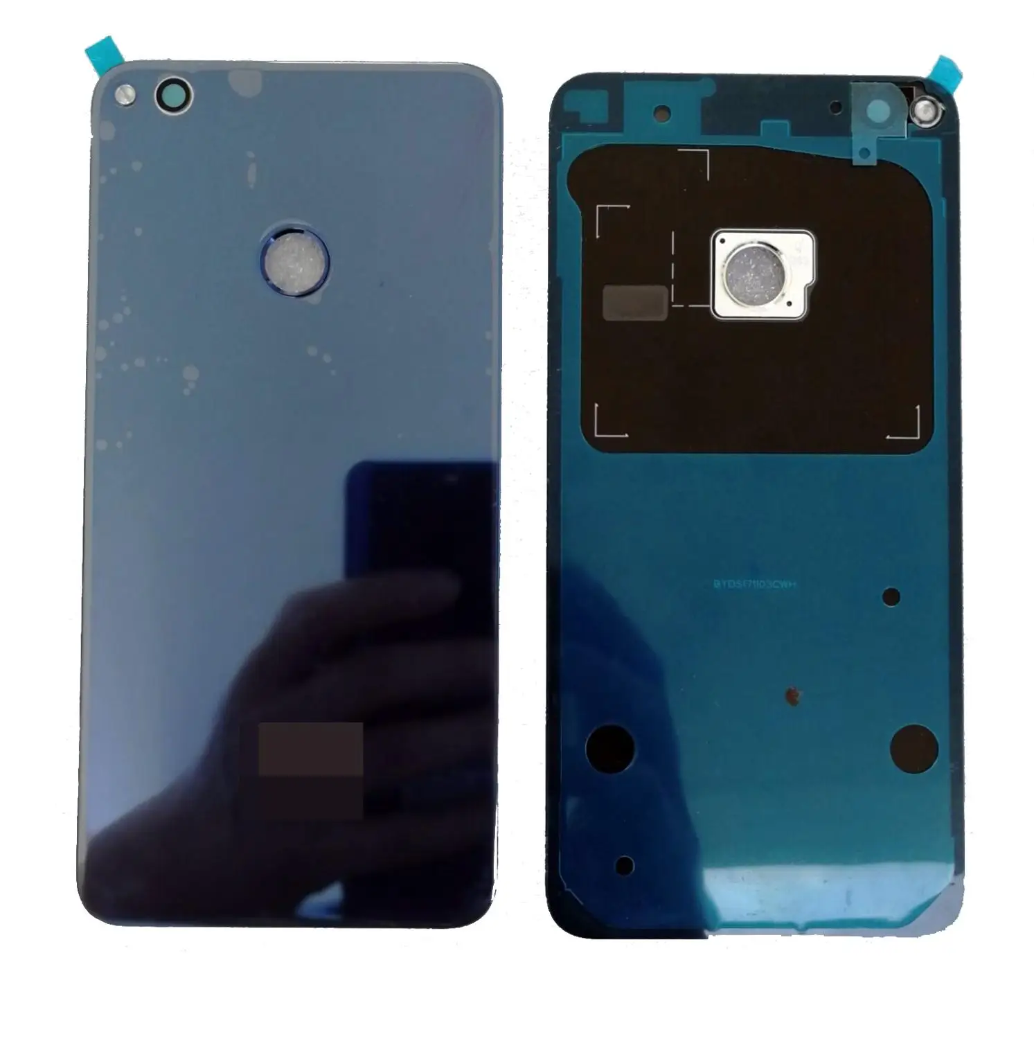 Blue Оригинальная новинка для huawei P8 Lite /P9 Lite PRA-LA1 LX1 LX2 LX3 AL00 Стекло Задняя Дверь Корпус Крышка батарейного отсека - Цвет: Blue