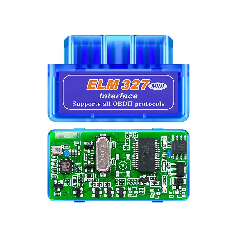 Автомобильный считыватель кодов Elm327 V1.5 V2.1 OBD2 PIC18F25K80 инструмент для диагностики