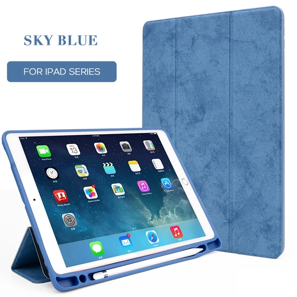Dlue Чехол для IPad, ультра тонкий чехол с функцией автоматического сна, также для нового IPad 9,7 дюймов и выпуска. A1822 A1823 A1893 A1954 - Цвет: Dlue