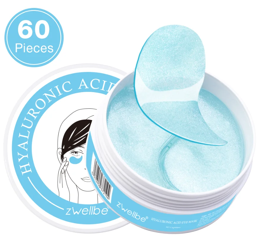 Гиалуроновая кислота 60 шт. гидрогелевые патчи для глаз восстанавливающие