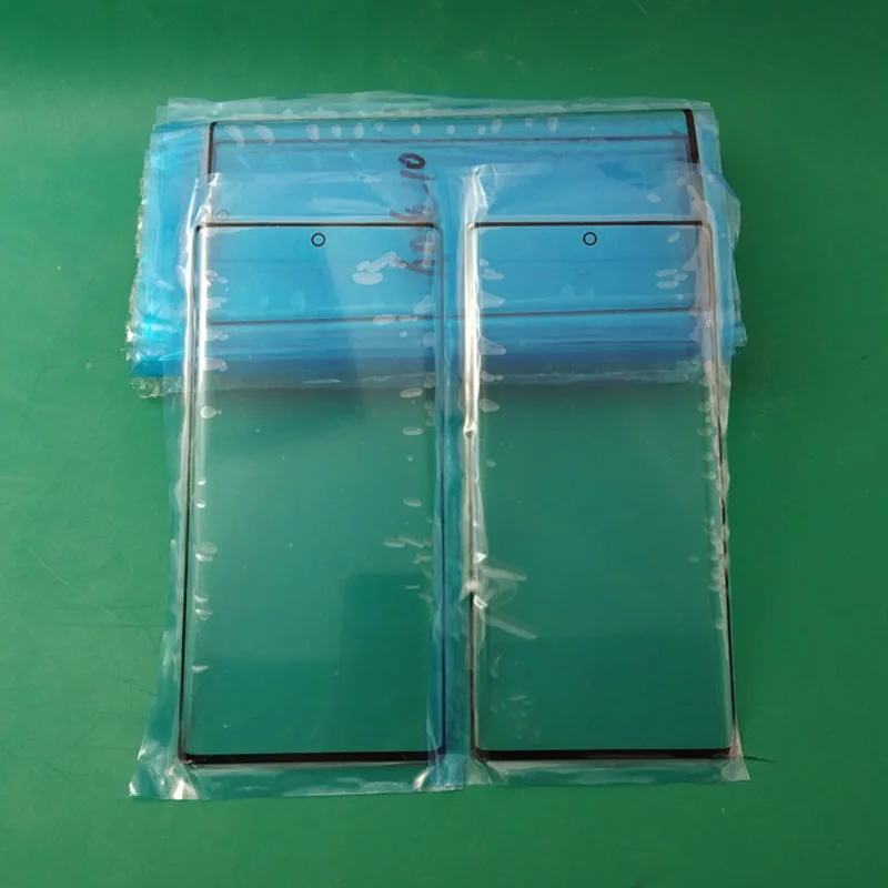 2 в 1 переднее внешнее стекло + пленка OCA для SM Galaxy Note 10 Note10Pro N970 SM-N970F &amp Note10 Plus N975 ЖК