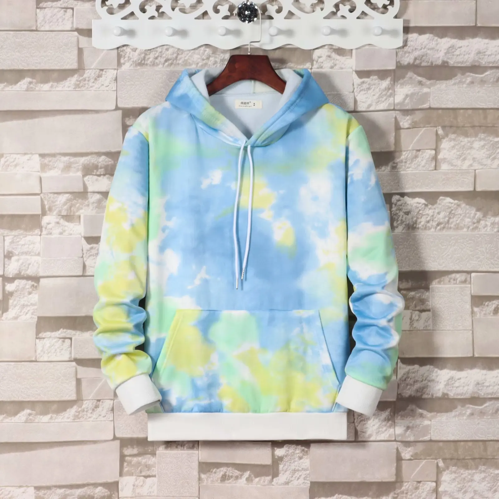 

2020 Fashion Men's Hoodies Japan Style Streetwear Tie dye Hooded Sweatshirts Male Casual Trend Men Clothing Jogger Hoodie Men