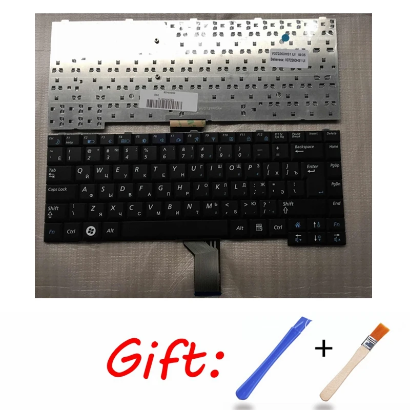 Русская клавиатура для ноутбука SAMSUNG NP R60 R70 R510 R560 P510 P560 RU черная CNBA5902295