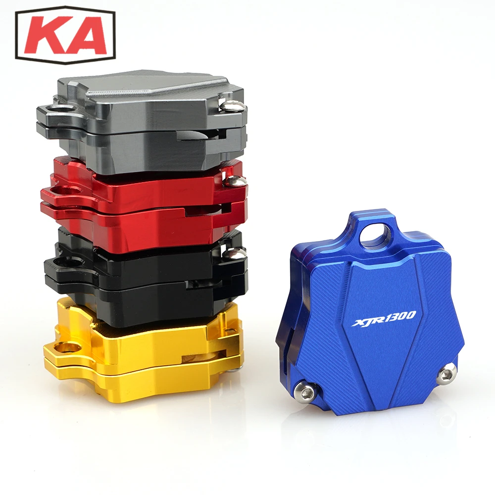 

Logo XJR1300 Motorcycle Key Shell Case Protective Cover Modified Accessories For Yamaha XJR1300 XJR 1300 (Key Without Chip)