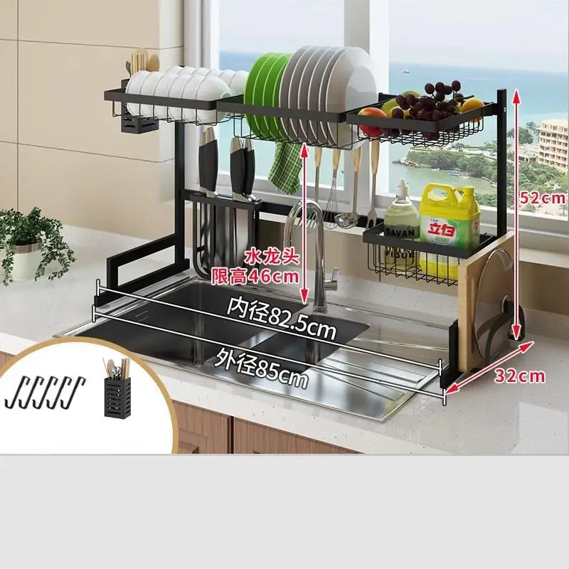 Принадлежности для посуды Cosas De Almacenaje из нержавеющей стали Mutfak Cuisine Cozinha Cocina Organizador