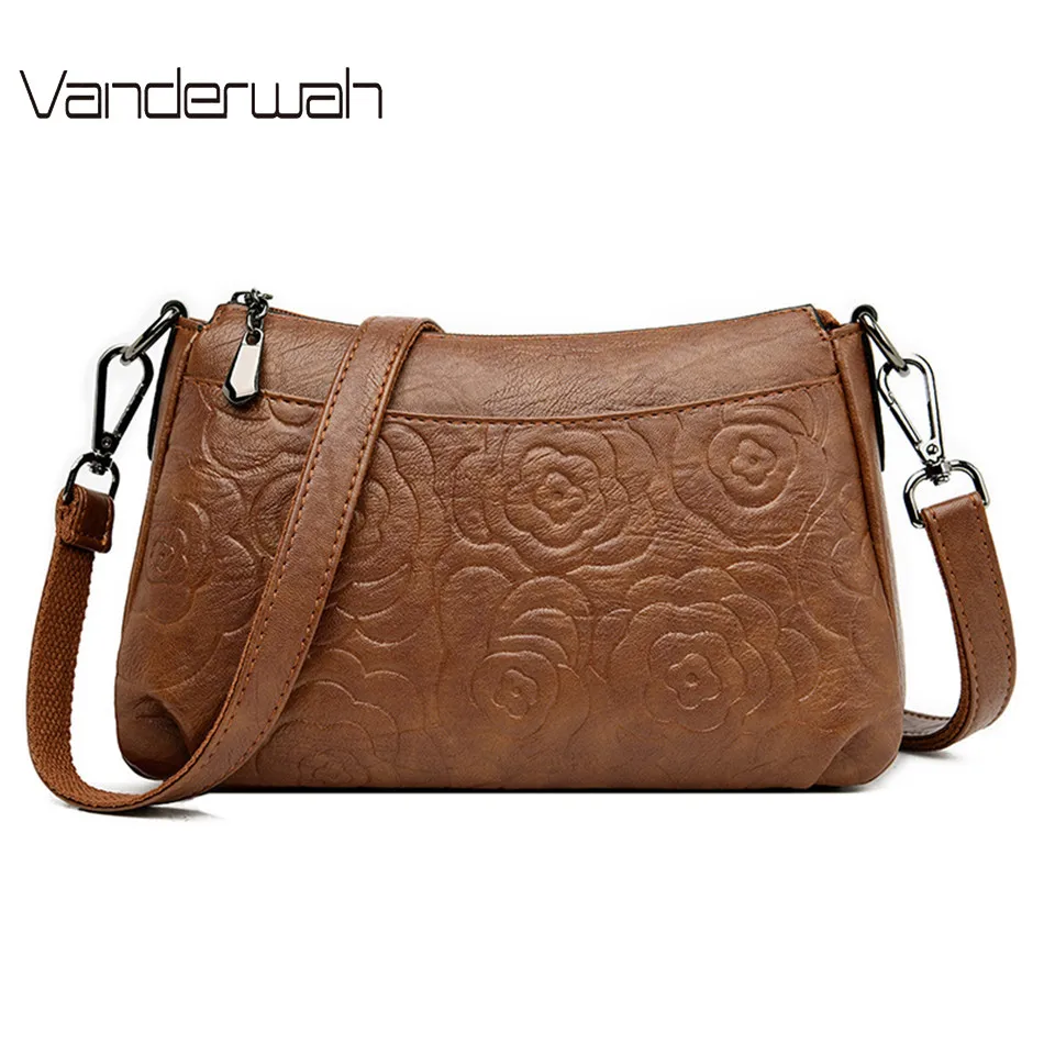 Sac модная сумка через плечо женская кожаная простая мессенджер Роскошная