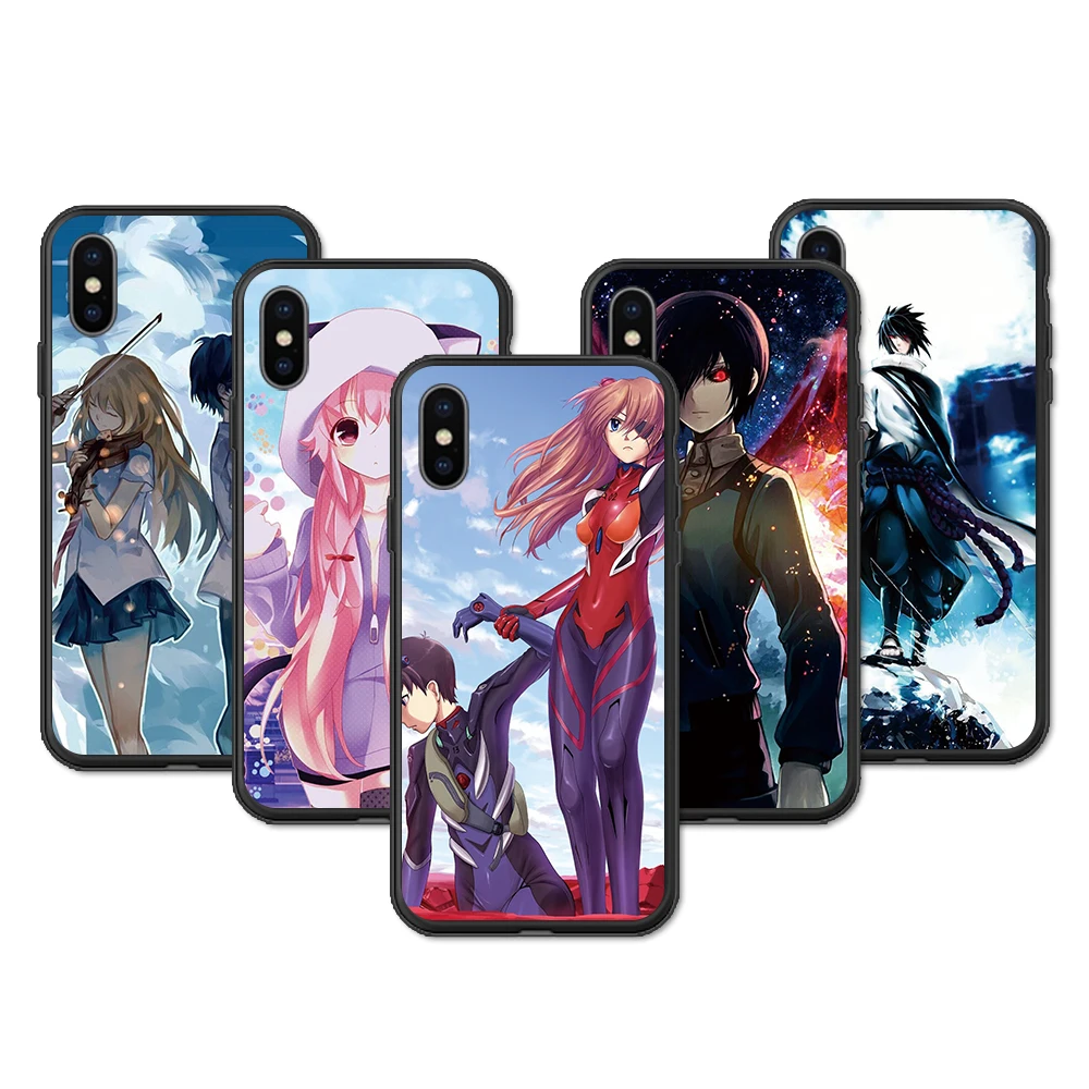 Чехол для телефона аниме iPhone 11 Pro Max X XS XR 8 7 6 5 s Plus Силиконовый ТПУ мягкий