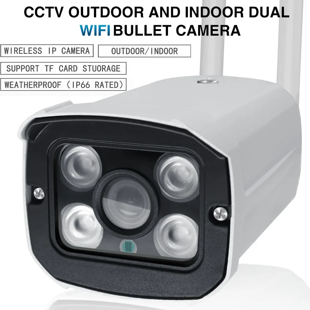 Ip камера 720P/1080P HD Wi Fi беспроводная с функцией ночного видения слот для tf карты