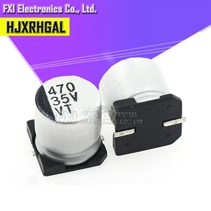 10PCS Electrolytic capacitor 35V470UF 10*10.5mm SMD aluminum electrolytic capacitor 470uf 35v
