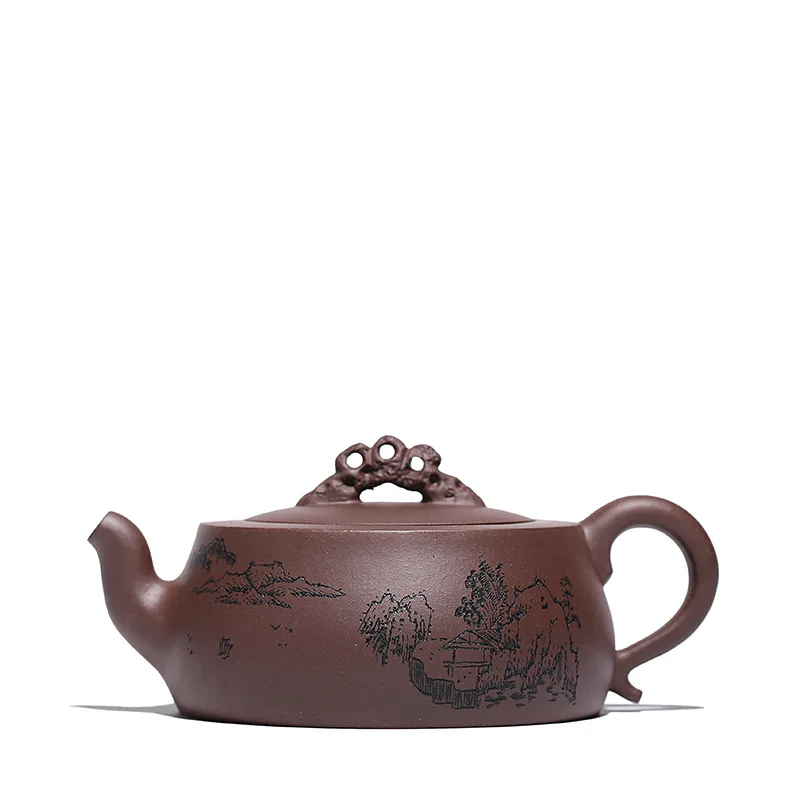 

Yixing Zisha teapot raw ore Zini Taihu stone Zisha teapot handmade teapot gift