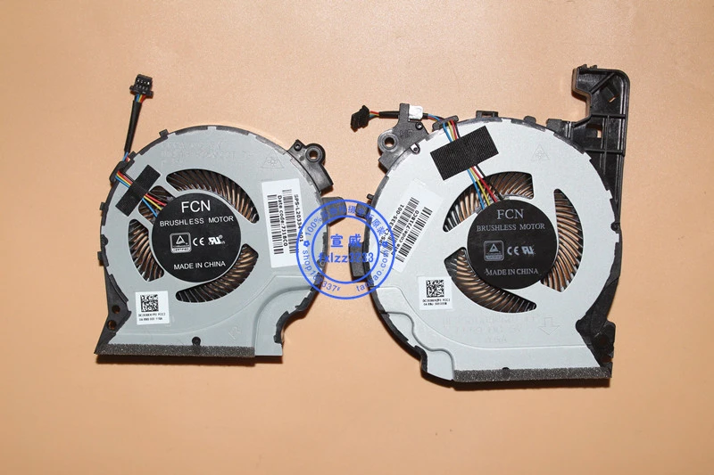 

New CPU GPU Cooler Fan For HP PAVILION 15-CX0058WM 15-CX 15-CX0068TX 15-CX0040NR FKKA DFS501105PR0T FKK9 TPN-C133 Radiator