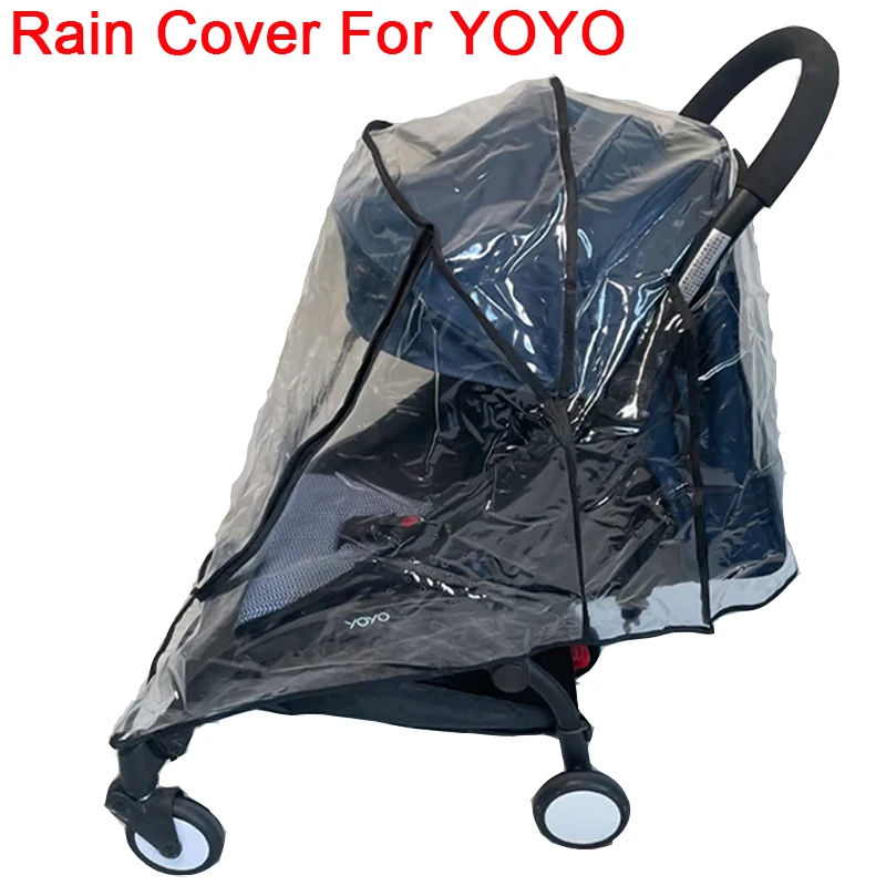 

1:1 Yoya Stroller Raincoat Rain Cover Dust-proof Cover Windproof Cover For Babyzen Yoyo Babytime Vovo Vinng Stroller Accessories