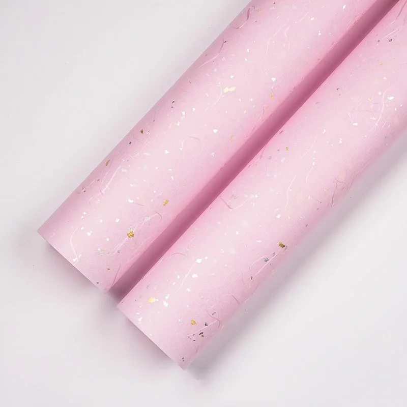 Pink 5 шт./компл. верхняя ранг 60*60 см цветок оберточной бумаги, сделай сам, идеальный подарок для упаковки картин обложка книги украшения - Цвет: Pink