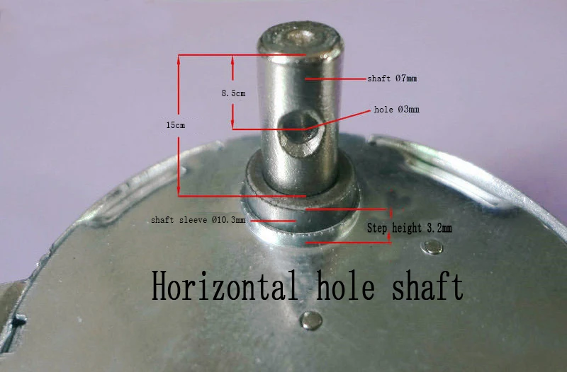 Электродвигатель с большим крутящим моментом 2 об./мин. 12 в пост. Тока |