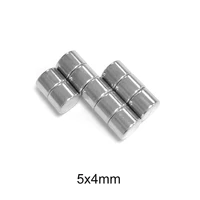 30600pcs 5x4 mm permanent magnet strong powerful magnetic mini small magnet n35 round magnets 5x4mm neodymium disc magnet 54