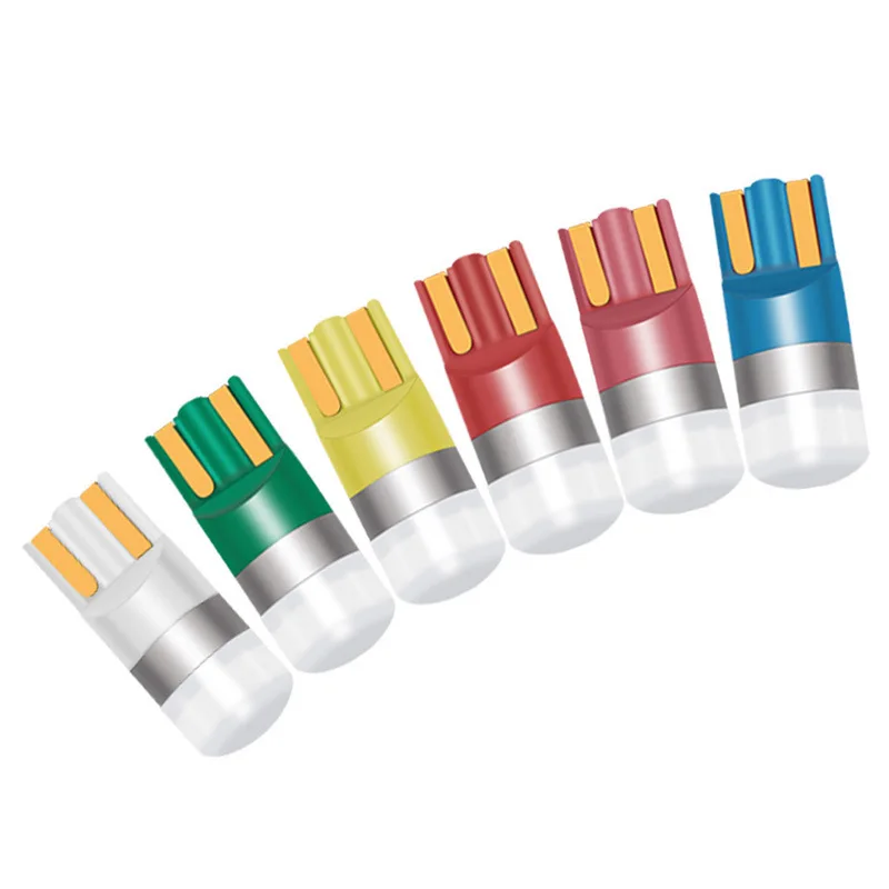 

T10 W5W LED Car Clearance Led Dome Reading Lamp 3030 12V Auto Interior Vehicle Color Door Bulb Accessories Trunk Reverse Lights