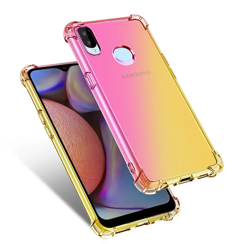 10 шт градиентный силиконовый чехол для галакси гелакси гэлакси самсунг samsung Galaxy