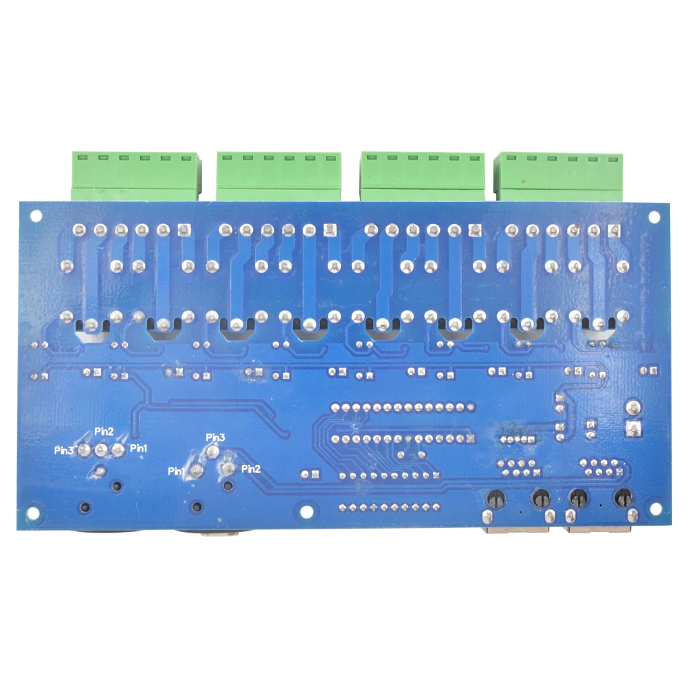 8CH реле dmx512 Управление Релейный выход DMX512 8way релейный переключатель (max 10A)
