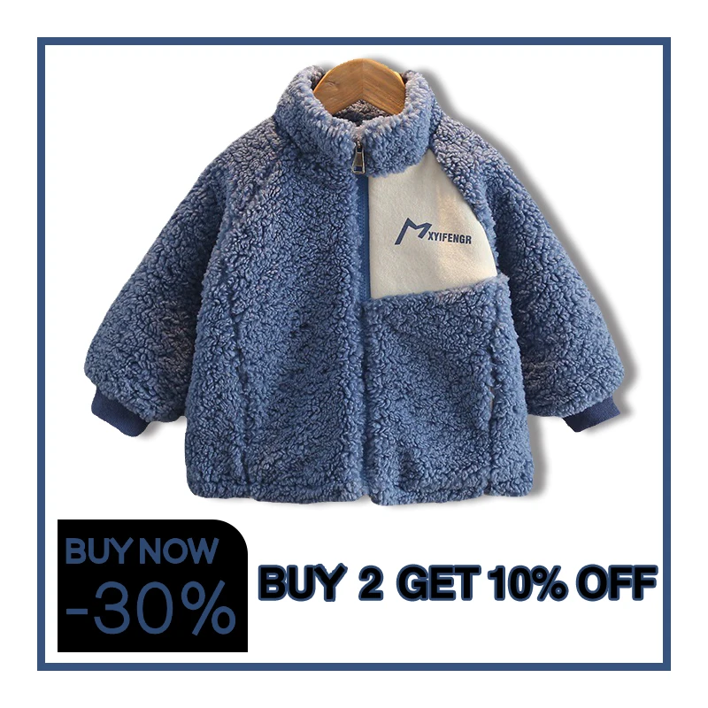 

2021 Winter Kids Jackets for Girls Boys Clothes Casual Toddler Girl Fall Clothes 2021 Children Clothes XDX006