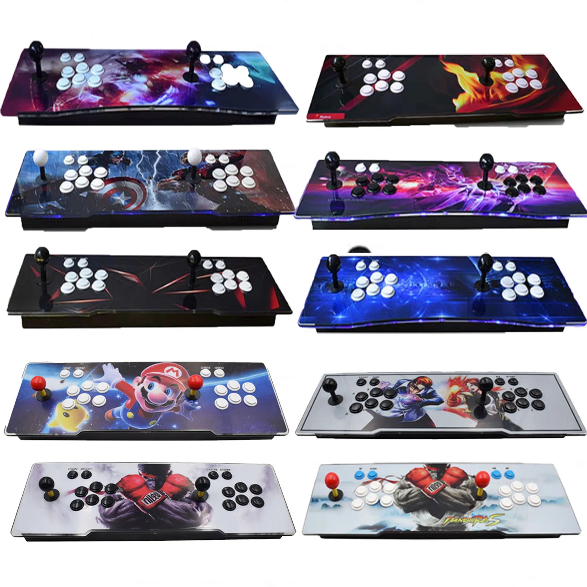 3D Pandora 2350 игровая консоль для аркадных игр ТВ ПК PS3 монитор Поддержка HDMI VGA USB с