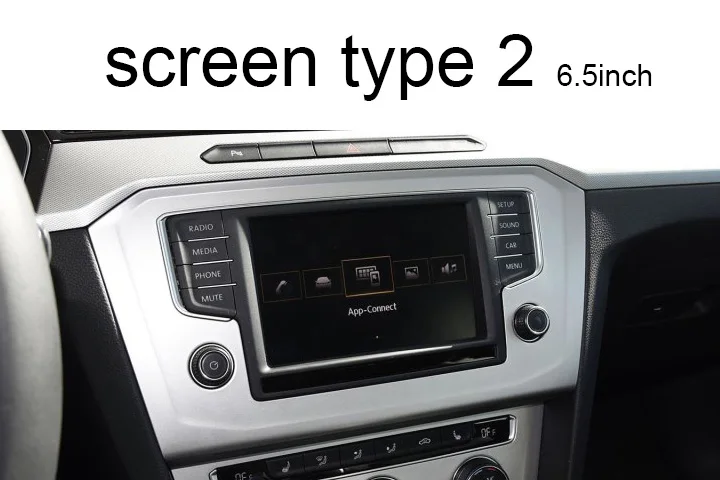 screen type 2 Lsrtw2017 автомобильный навигационный экран закаленная пленка для Volkswagen Passat Variant B8 интерьерные аксессуары наклейка - Название цвета: screen type 2