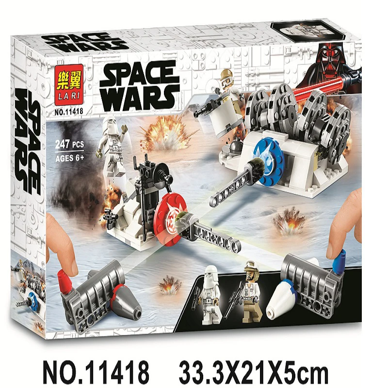 2020 Звездные войные перехватчик крупных Vonreg истребитель Lepining Starwars 75233 75242 75240 75239